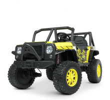 Дитячий електромобіль Джип Bambi M 4878EBLR-6 (24V) з музикою і світлом. Жовтий