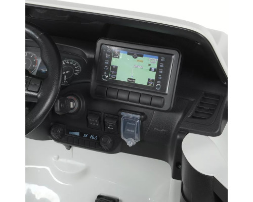 Дитячий електромобіль Джип Toyota Bambi M 4919EBLR-1 з пультом керування. Білий