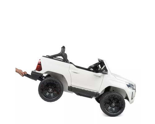 Дитячий електромобіль Джип Toyota Bambi M 4919EBLR-1 з пультом керування. Білий