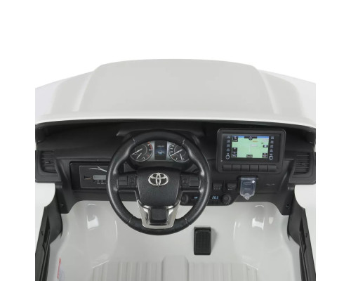 Дитячий електромобіль Джип Toyota Bambi M 4919EBLR-1 з пультом керування. Білий