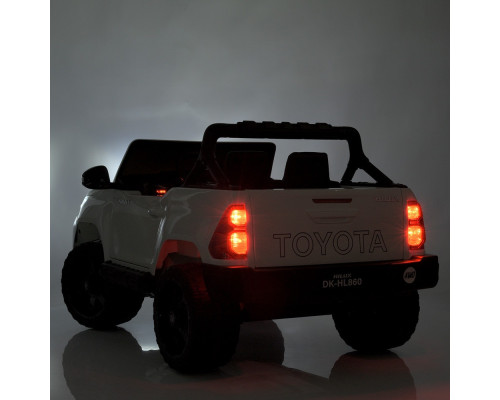 Дитячий електромобіль Джип Toyota Bambi M 4919EBLR-2 з пультом керування. Чорний