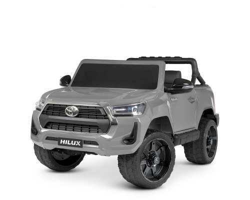 Дитячий електромобіль Джип Toyota Bambi M 4919EBLRS-11 з пультом керування. Сірий