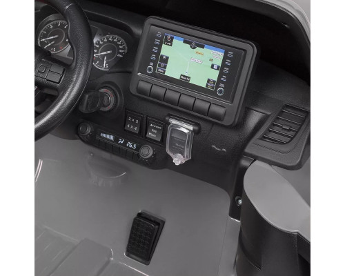 Дитячий електромобіль Джип Toyota Bambi M 4919EBLRS-11 з пультом керування. Сірий