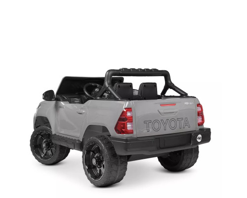 Дитячий електромобіль Джип Toyota Bambi M 4919EBLRS-11 з пультом керування. Сірий