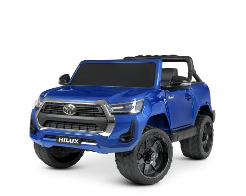 Дитячий електромобіль Джип Toyota BambiM 4919EBLRS-4 з пультом керування. Синій