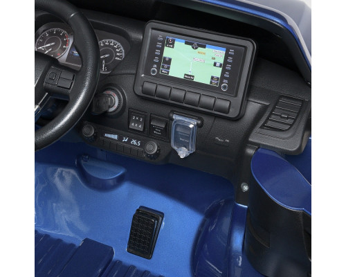 Дитячий електромобіль Джип Toyota BambiM 4919EBLRS-4 з пультом керування. Синій