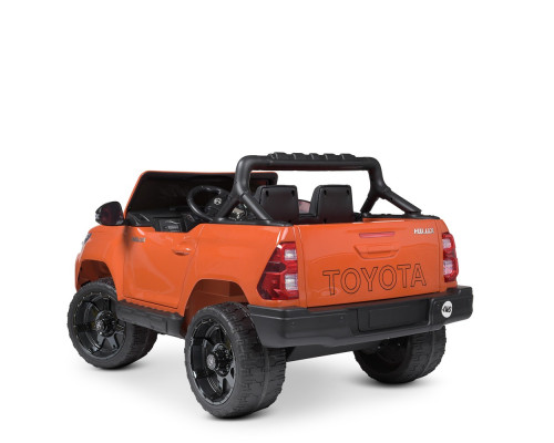 Дитячий електромобіль Джип Toyota Bambi M 4919EBLRS-7 з пультом керування. Помаранчевий