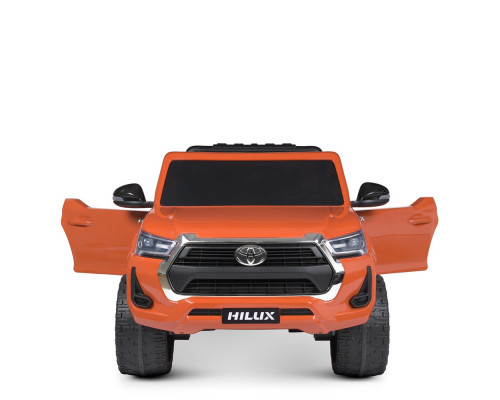 Дитячий електромобіль Джип Toyota Bambi M 4919EBLRS-7 з пультом керування. Помаранчевий