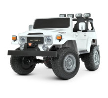 Дитячий електромобіль Джип Toyota Bambi M 4968EBLR-1 (24V) з пультом управління. Білий