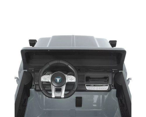 Дитячий електромобіль Джип Toyota Bambi M 4968EBLR-11 (24V) з пультом управління. Сірий