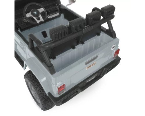 Дитячий електромобіль Джип Toyota Bambi M 4968EBLR-11 (24V) з пультом управління. Сірий