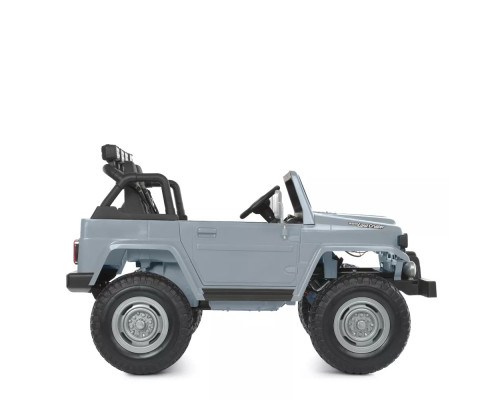 Дитячий електромобіль Джип Toyota Bambi M 4968EBLR-11 (24V) з пультом управління. Сірий