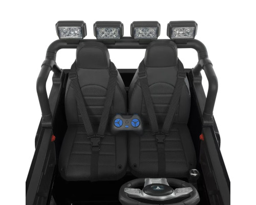 Дитячий електромобіль Джип Toyota Bambi M 4968EBLR-2 (24V) з пультом керування. Чорний