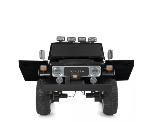 Дитячий електромобіль Джип Toyota Bambi M 4968EBLR-2 (24V) з пультом керування. Чорний