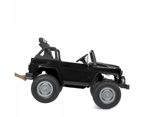 Дитячий електромобіль Джип Toyota Bambi M 4968EBLR-2 (24V) з пультом керування. Чорний
