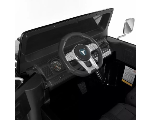 Дитячий електромобіль Джип Toyota Bambi M 4968EBLR-2 (24V) з пультом керування. Чорний