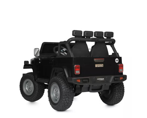 Дитячий електромобіль Джип Toyota Bambi M 4968EBLR-2 (24V) з пультом керування. Чорний