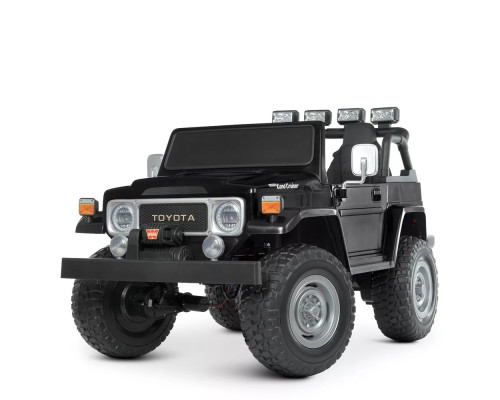 Дитячий електромобіль Джип Toyota Bambi M 4968EBLR-2 (24V) з пультом керування. Чорний
