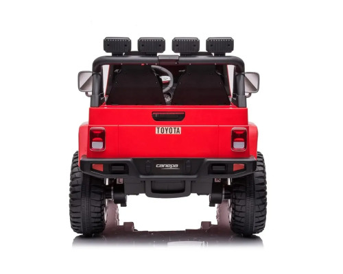 Дитячий електромобіль Джип Toyota Bambi M 4968EBLR-3 (24V) з пультом керування. Червоний