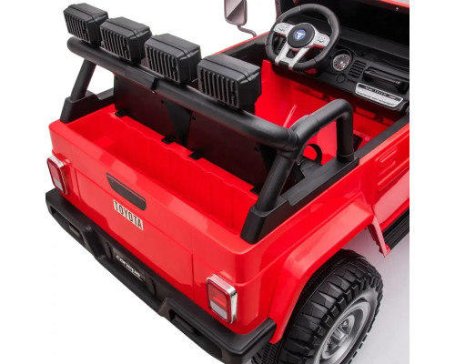 Дитячий електромобіль Джип Toyota Bambi M 4968EBLR-3 (24V) з пультом керування. Червоний
