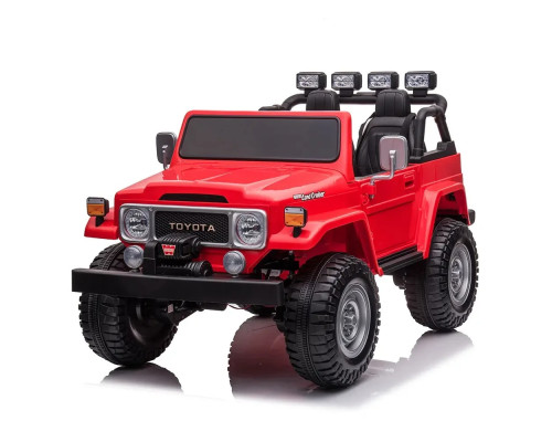Дитячий електромобіль Джип Toyota Bambi M 4968EBLR-3 (24V) з пультом керування. Червоний