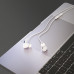 Навушники HOCO M1 Pro Lightning White