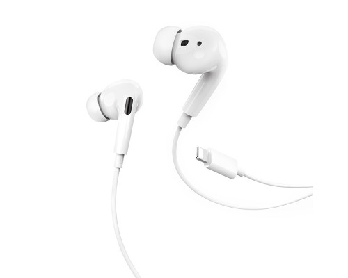 Навушники HOCO M1 Pro Lightning White