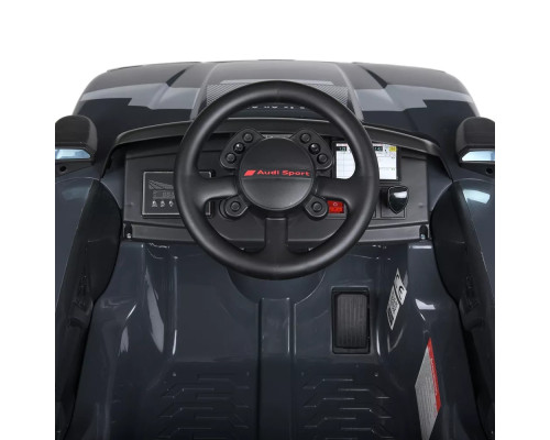 Дитячий електромобіль Джип Audi Bambi M 4972EBLR-11 з пультом управління. Сірий