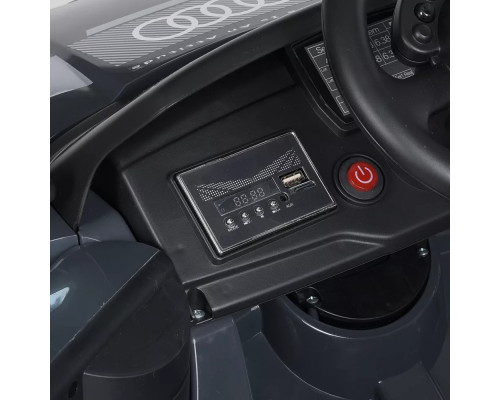 Дитячий електромобіль Джип Audi Bambi M 4972EBLR-11 з пультом управління. Сірий