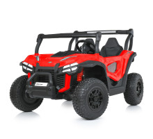 Дитячий двомісний електромобіль Джип Bambi M 5019EBLR-3 (24V) з пультом керування. Червоний