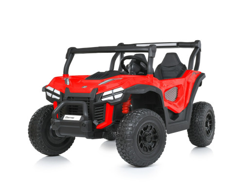 Дитячий двомісний електромобіль Джип Bambi M 5019EBLR-3 (24V) з пультом керування. Червоний