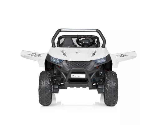 Дитячий двомісний електромобіль Джип Bambi M 5025EBLR-1(24V) з пультом керування. Білий