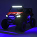 Дитячий двомісний електромобіль Джип Bambi M 5025EBLR-1(24V) з пультом керування. Білий