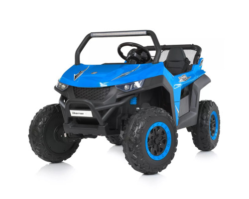 Дитячий двомісний електромобіль Джип Bambi M 5025EBLR-4 (24V) з пультом управління. Синій
