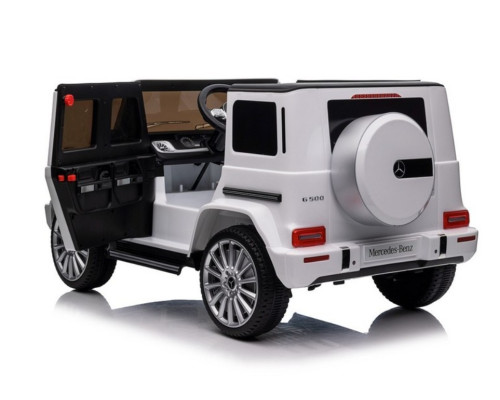 Дитячий електромобіль Джип Mercedes G-CLASS Bambi M 5028EBLR-1 з пультом керування. Білий