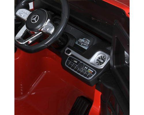Дитячий електромобіль Джип Mercedes G-CLASS Bambi M 5028EBLR-3 з пультом керування. Червоний