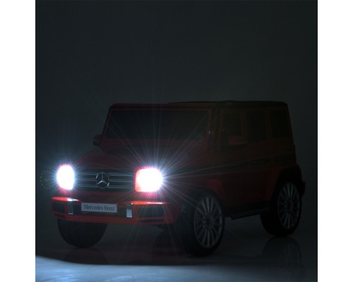 Дитячий електромобіль Джип Mercedes G-CLASS Bambi M 5028EBLR-3 з пультом керування. Червоний