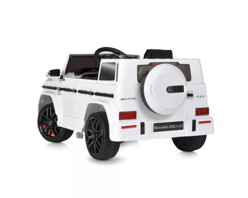 Дитячий електромобіль Джип Mercedes Bambi M 5038EBLR-1 з пультом керування. Білий
