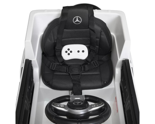 Дитячий електромобіль Джип Mercedes Bambi M 5038EBLR-1 з пультом керування. Білий