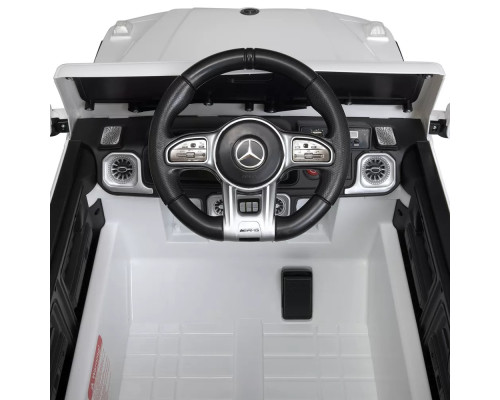 Дитячий електромобіль Джип Mercedes Bambi M 5038EBLR-1 з пультом керування. Білий
