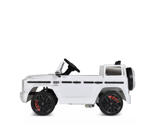 Дитячий електромобіль Джип Mercedes Bambi M 5038EBLR-1 з пультом керування. Білий