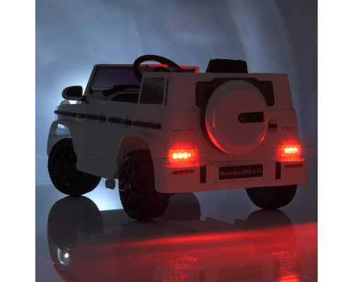 Дитячий електромобіль Джип Mercedes Bambi M 5038EBLR-1 з пультом керування. Білий