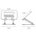 Настільний тримач для ноутбука/планшета YESIDO LP05