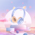 Навушники Hoco W36 Cat Ear Блакитний