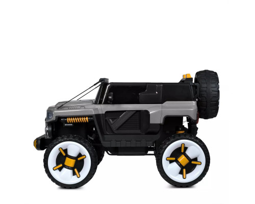 Дитячий електромобіль Bambi M 5075EBLR-11 з пультом управління і звуком. Сірий