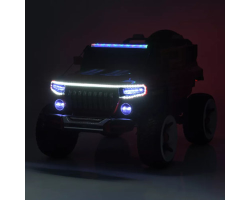 Дитячий електромобіль Bambi M 5075EBLR-11 з пультом управління і звуком. Сірий