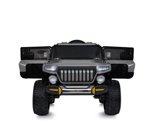 Дитячий електромобіль Bambi M 5075EBLR-11 з пультом управління і звуком. Сірий
