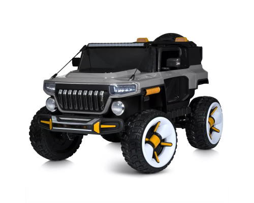 Дитячий електромобіль Bambi M 5075EBLR-11 з пультом управління і звуком. Сірий