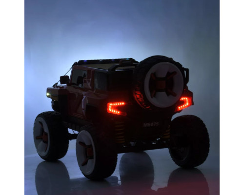 Дитячий електромобіль Bambi M 5075EBLR-3 з пультом керування і звуком. Червоний