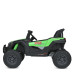 Дитячий двомісний електромобіль Bambi M 5725EBLR-5(24V) з пультом управління. Зелений